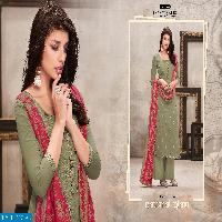 shahnaz art muskari Wholesale Embroidered Dress material